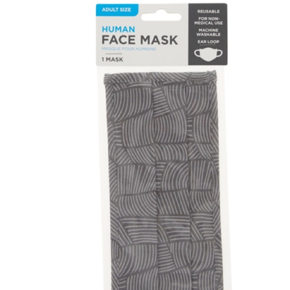 Adult double layer face mask